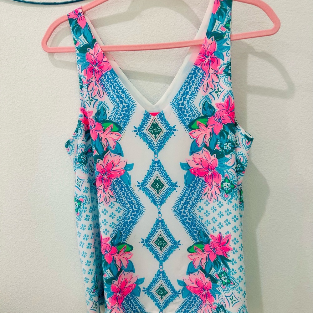 Lilly Pulitzer Florin Sleeveless Top M